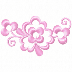 Flowers And Tree Embroidery Design 4 Flowers And Tree Embroidery Design 4